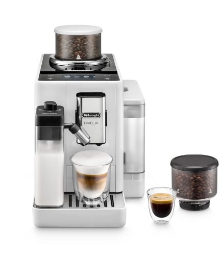 Cafetera De'Longhi Rivelia Cafetera Arctic - EXAM440.55.W Blancas - JX5-25861