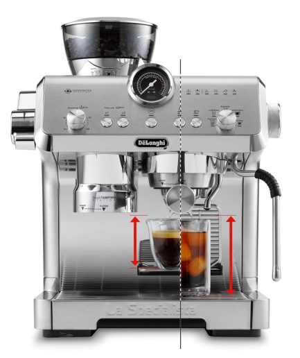 Hervidor de café De'Longhi Double Wall Glass Carafe 360ml - DLSC077 - EB8-31280