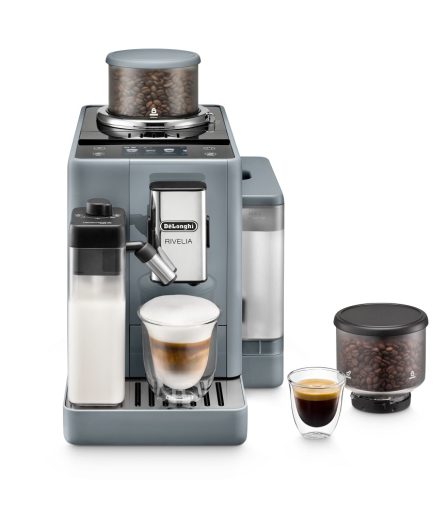 Cafetera De'Longhi Rivelia Cafetera Pebble - EXAM440.55.G Gris - QV1-70248